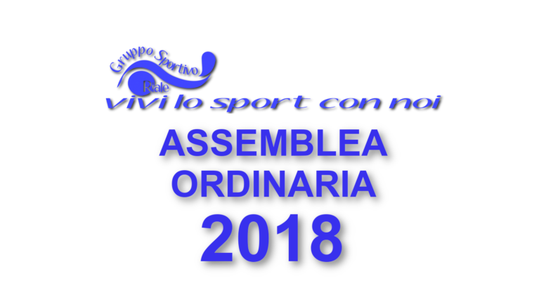 assemblea ordinaria 2018